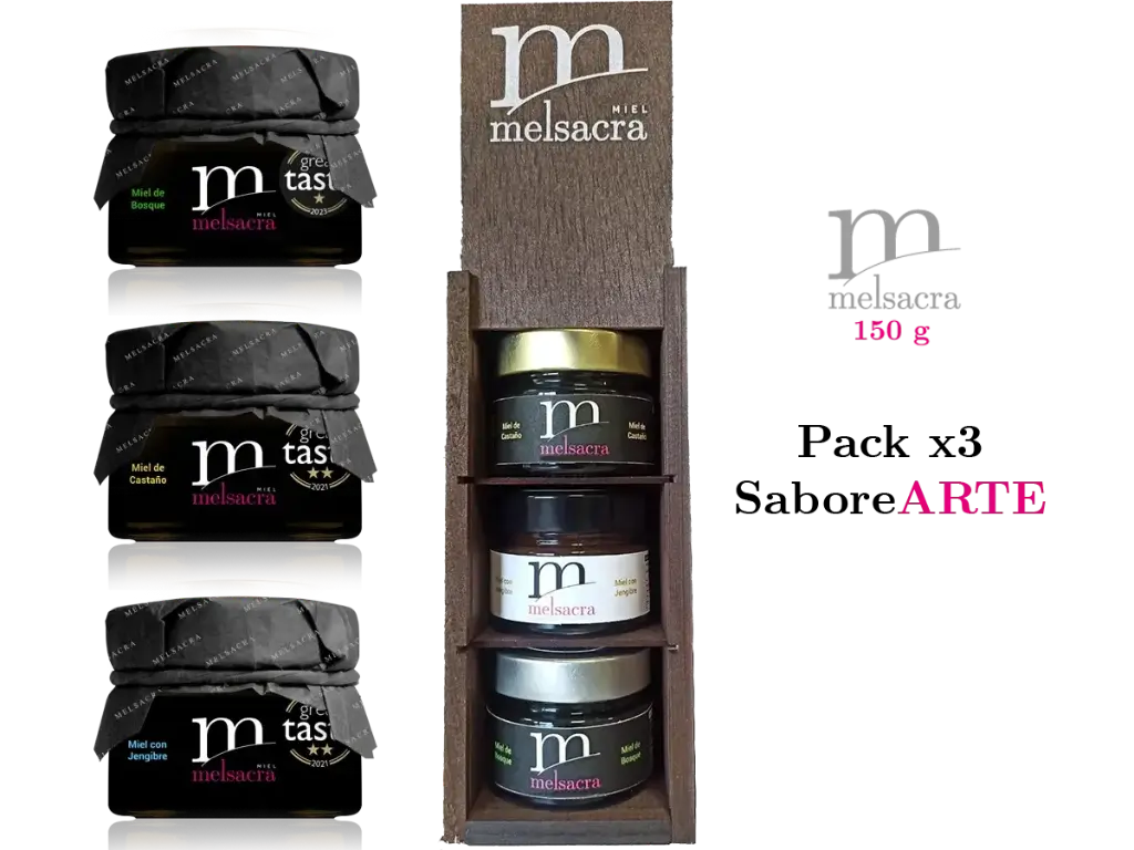 [MSPX3150] Pack X3 Mieles 150g